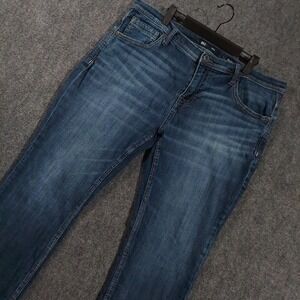 BKE Derek Jeans Mens 40x32 Blue Regular Straight Stretch Denim Pants Medium Wash